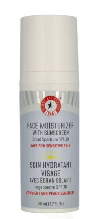 First Aid Beauty (FAB) First Aid Beauty Face Moisturizer With Suncreen 50 ml in the group BEAUTY & HEALTH / Skin care / Tanning / Sunscreen at TP E-commerce Nordic AB (D30471)
