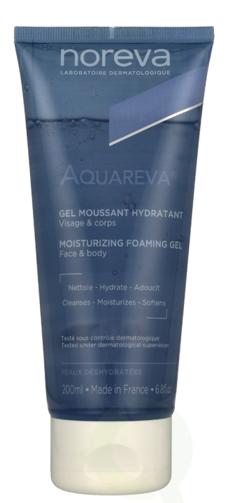 Noreva Aquareva Moisturizing Foaming Gel 200 ml in the group BEAUTY & HEALTH / Skin care / Face / Day cream at TP E-commerce Nordic AB (D30486)