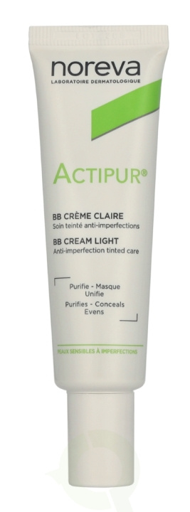 Noreva Actipur BB Cream 30 ml Light in the group BEAUTY & HEALTH / Skin care / Face / Day cream at TP E-commerce Nordic AB (D30489)