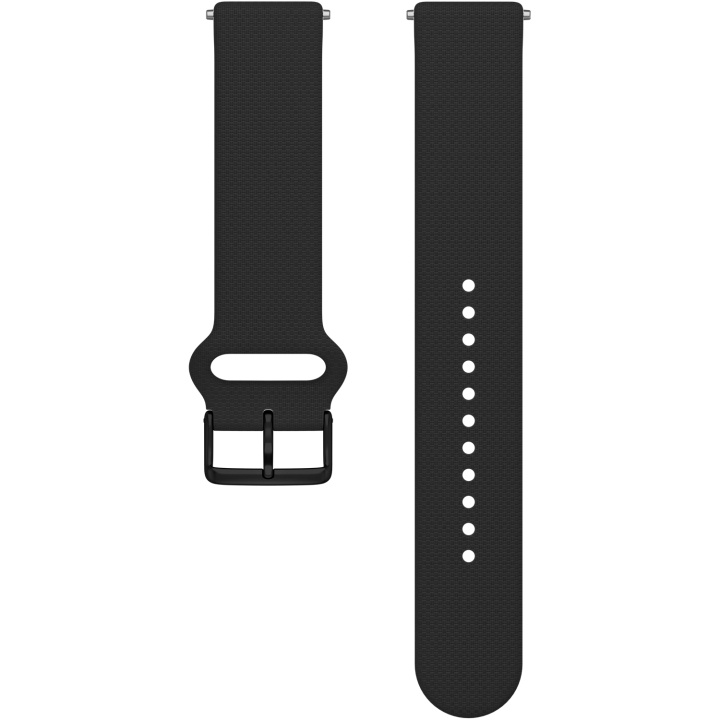 Polar Silikonarmband 20mm Svart S-L in the group Sport, leisure & Hobby / Smartwatch & Activity trackers / Activity bracelets at TP E-commerce Nordic AB (D30568)