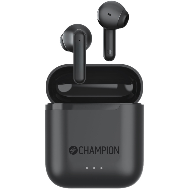 Champion Hörlurar Earbuds TWS Svart in the group HOME ELECTRONICS / Audio & Picture / Headphones & Accessories / Headphones at TP E-commerce Nordic AB (D30581)