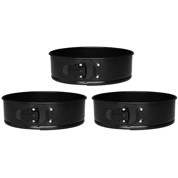Maku Springformar med löstagbar botten 3-pack in the group HOME, HOUSEHOLD & GARDEN / Kitchen utensils / Baking accessories at TP E-commerce Nordic AB (D30586)