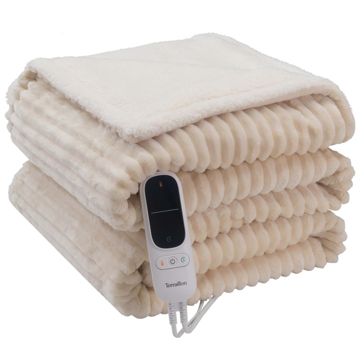 Terraillon Värmefilt Koomy 180x130cm 140W Cream in the group BEAUTY & HEALTH / Massage & Wellness / Electric blankets at TP E-commerce Nordic AB (D30592)