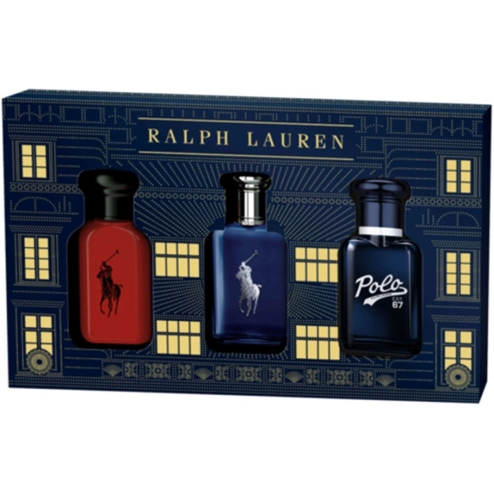Ralph Lauren Polo Blue Edt 40ml + Red Edt 40ml + 67 Edt 40ml in the group BEAUTY & HEALTH / Fragrance & Perfume / Perfumes / Perfume for him at TP E-commerce Nordic AB (D30624)