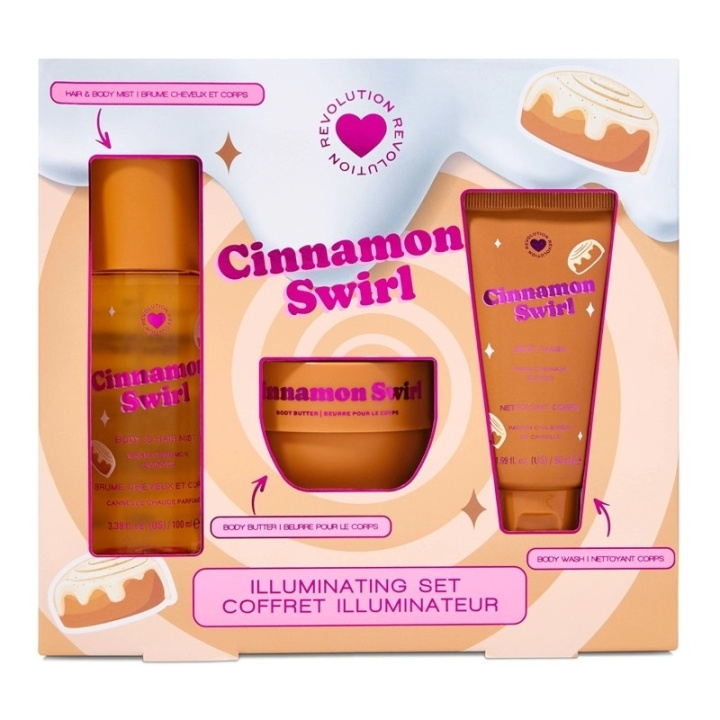 Makeup Revolution I Heart Revolution Cinnamon Swirl Giftset in the group BEAUTY & HEALTH / Fragrance & Perfume / Perfumes / Perfume sets at TP E-commerce Nordic AB (D30653)