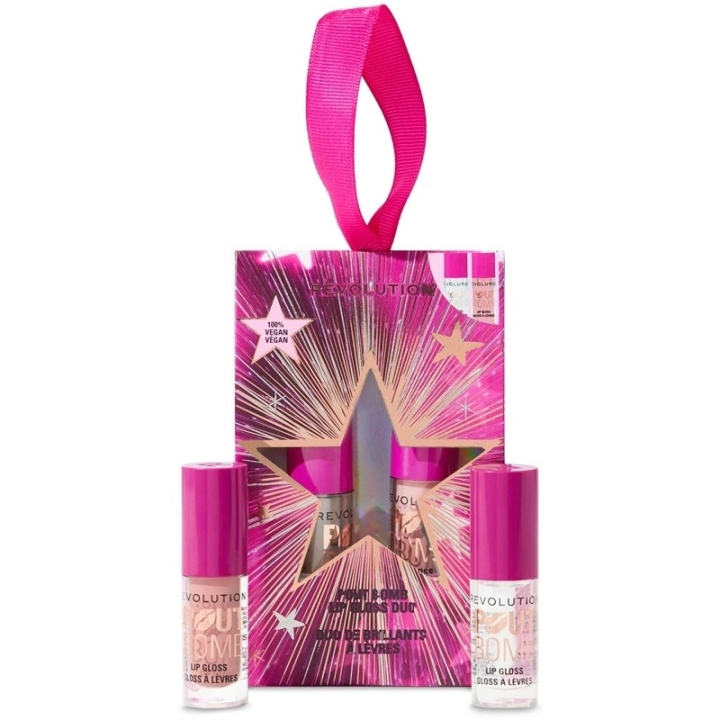 Makeup Revolution Pout Bomb Plumping Mini Lip Gloss Set in the group BEAUTY & HEALTH / Makeup / Lips / Lip balm at TP E-commerce Nordic AB (D30655)