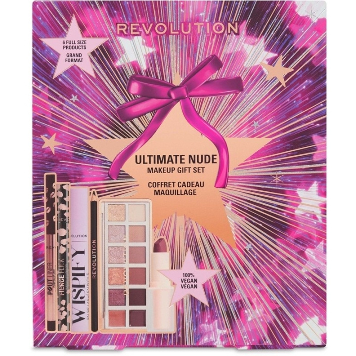 Makeup Revolution Ultimate Nude Giftset in the group BEAUTY & HEALTH / Gift sets / Gift sets for her at TP E-commerce Nordic AB (D30658)