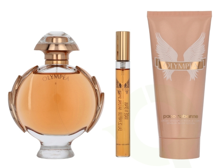 Paco Rabanne Olympea Giftset 190 ml Edp Spray 80ml/Body Lotion 100ml/Edp Spray 10ml in the group BEAUTY & HEALTH / Fragrance & Perfume / Perfumes / Perfume sets at TP E-commerce Nordic AB (D30699)