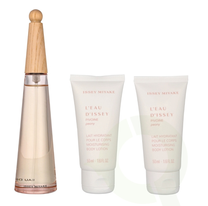 Issey Miyake L\'Eau D\'Issey Giftset 150 ml Edt Spray Intense 50ml/Body Lotion 2x50ml in the group BEAUTY & HEALTH / Fragrance & Perfume / Perfumes / Perfume sets at TP E-commerce Nordic AB (D30724)