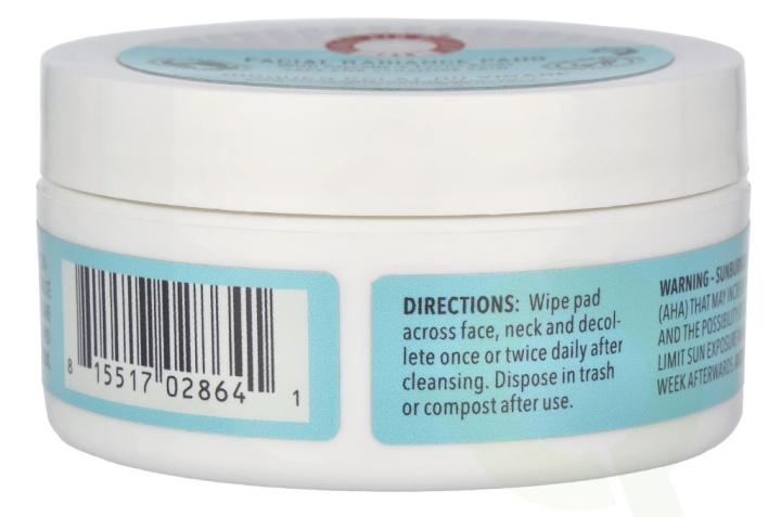 First Aid Beauty (FAB) FAB Facial Radiance Pads 28 piece 28 Pads in the group BEAUTY & HEALTH / Skin care / Face / Cleaning at TP E-commerce Nordic AB (D30755)