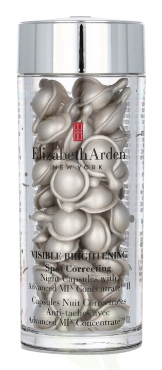 Elizabeth Arden E.Arden Visible Brightening Spot Correcting Night Capsules 28 ml 60 Capsules in the group BEAUTY & HEALTH / Skin care / Face / Skin serum at TP E-commerce Nordic AB (D30808)