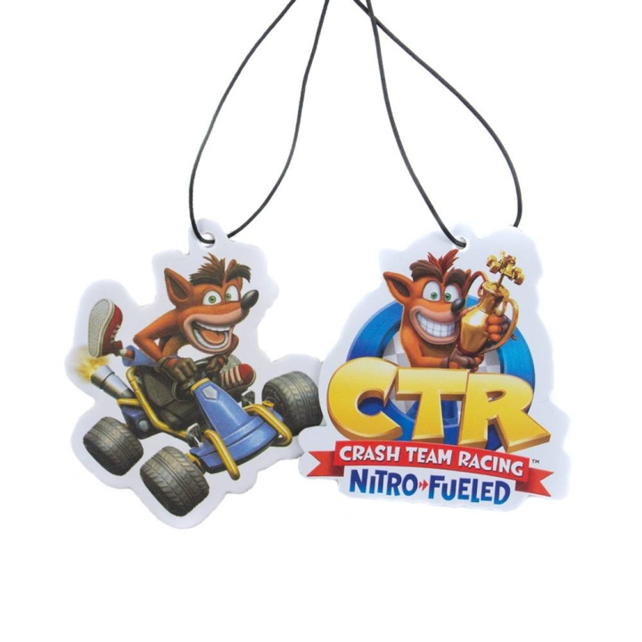 Crash Team Racing Car Air Freshener (2 Pack) in the group TOYS, KIDS & BABY PRODUCTS / Toys / Figures, Miniatures & accessories at TP E-commerce Nordic AB (D30830)