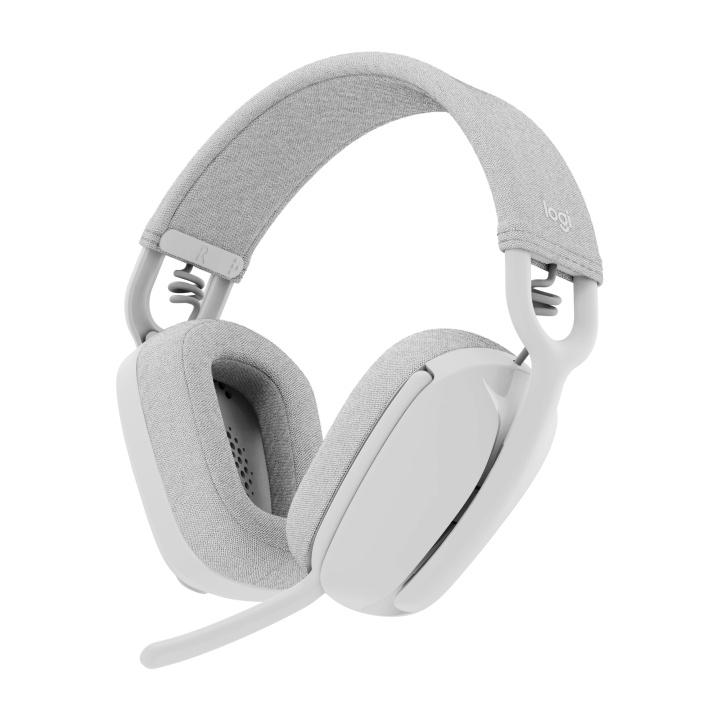 Logitech Zone Vibe 100 Lightweight Wireless Over Ear Headphones - Noise Canceling Microphone - OFF WHITE in the group HOME ELECTRONICS / Audio & Picture / Headphones & Accessories / Headphones at TP E-commerce Nordic AB (D30844)