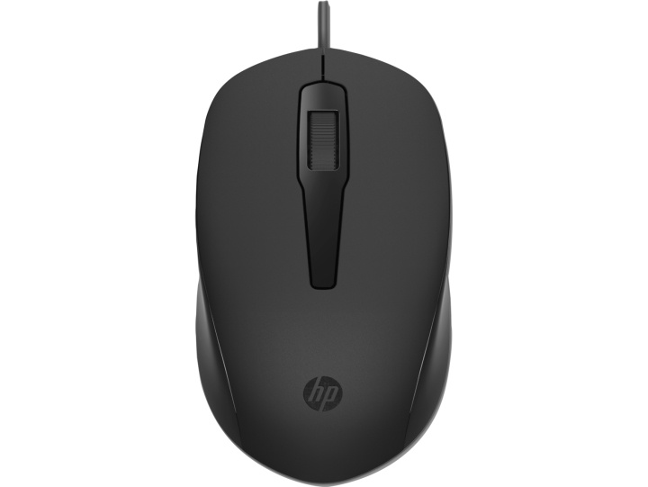 HP 150 Wired Mouse, Black in the group COMPUTERS & PERIPHERALS / Mice & Keyboards / Mice at TP E-commerce Nordic AB (D30854)