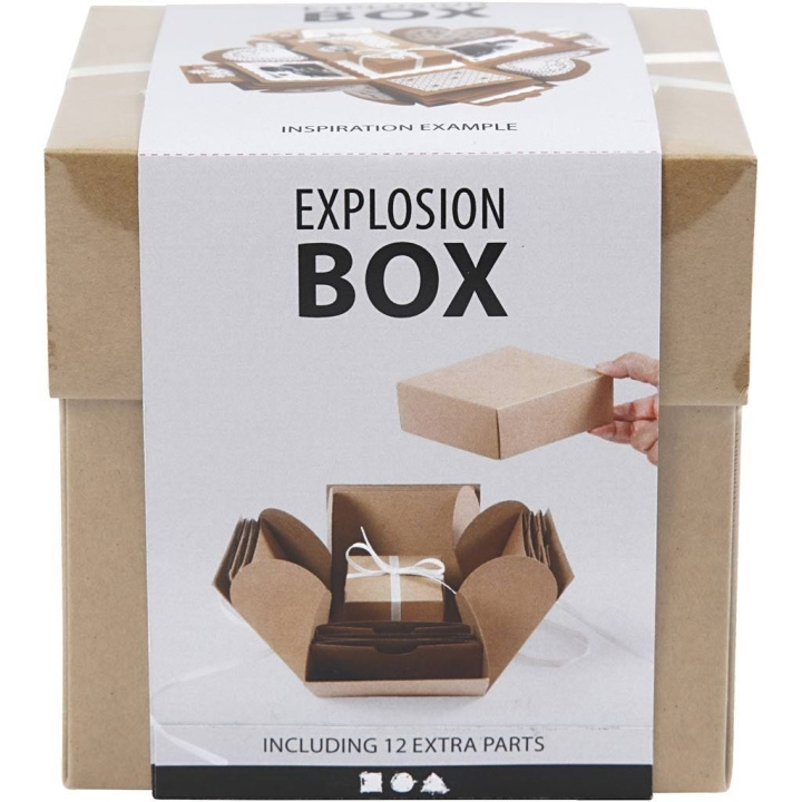 Creative Toys Explosion box - Brown (25380) in the group Sport, leisure & Hobby / Fun stuff / Fun stuff at TP E-commerce Nordic AB (D30916)