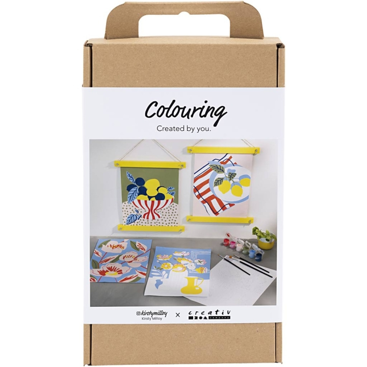 Creative Toys Creativ - Craft Kit Colouring, Paint by Numbers, Acrylic Paint, 1 Pack - () in the group TOYS, KIDS & BABY PRODUCTS / Toys / Crafts at TP E-commerce Nordic AB (D30934)
