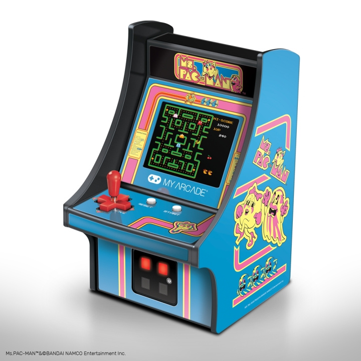 My Arcade Micro Player Ms PacMan 6,75 inch in the group HOME ELECTRONICS / Game consoles & Accessories / Other games at TP E-commerce Nordic AB (D30988)