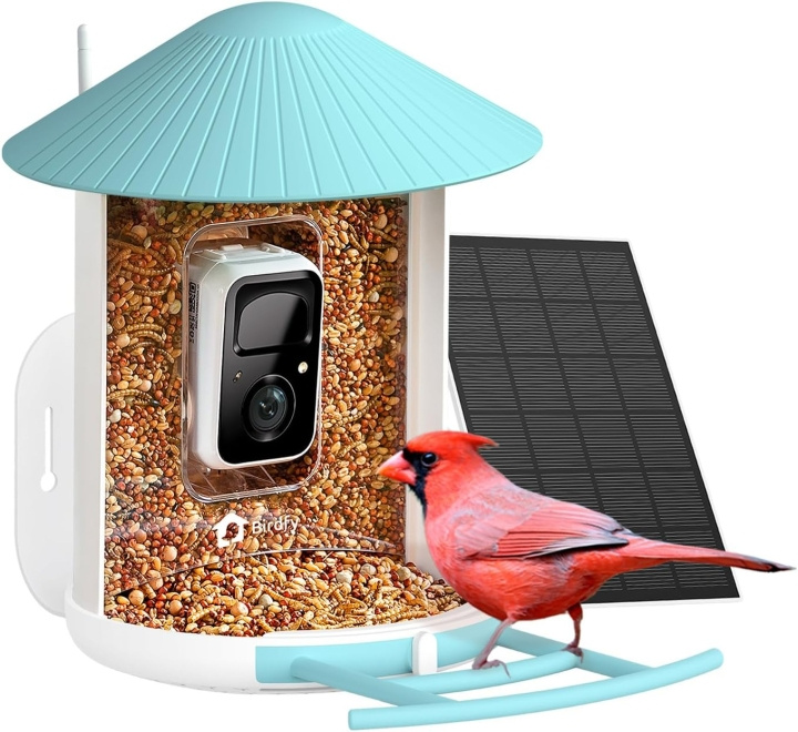 Birdfy Feeder with Intelligent Bird Identification + Solar Panel in the group Sport, leisure & Hobby / Fun stuff / Smart home at TP E-commerce Nordic AB (D30997)