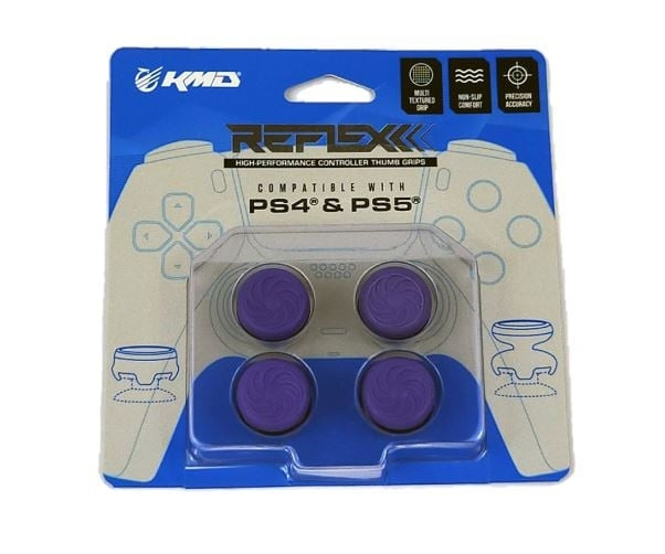 KMD Reflex Thumb Grips 4-Pack PS4/PS5 in the group HOME ELECTRONICS / Game consoles & Accessories / Sony PlayStation 5 at TP E-commerce Nordic AB (D31000)