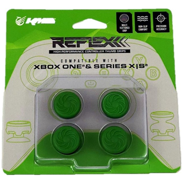 KMD Reflex Thumb Grips 4-Pack Xbox in the group HOME ELECTRONICS / Game consoles & Accessories / Xbox Series X at TP E-commerce Nordic AB (D31001)