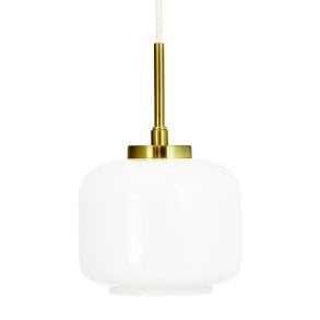 Dyberg-Larsen Arp D15 Pendant Light - Opal/Brass in the group HOME ELECTRONICS / Lighting / Ceiling lights at TP E-commerce Nordic AB (D31030)