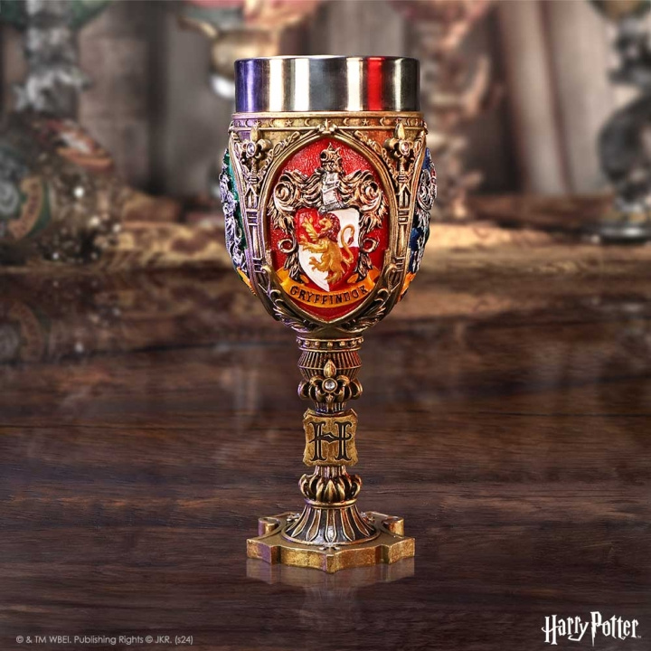 Harry Potter Four House Collectible Goblet 19.7cm in the group Sport, leisure & Hobby / Fun stuff / Collector\'s items at TP E-commerce Nordic AB (D31084)