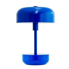Dyberg-Larsen Haipot LED rechargeable table lamp - Blue - Height: 25 cm, Diameter: 15 cm in the group HOME ELECTRONICS / Lighting / Table lamps at TP E-commerce Nordic AB (D31095)