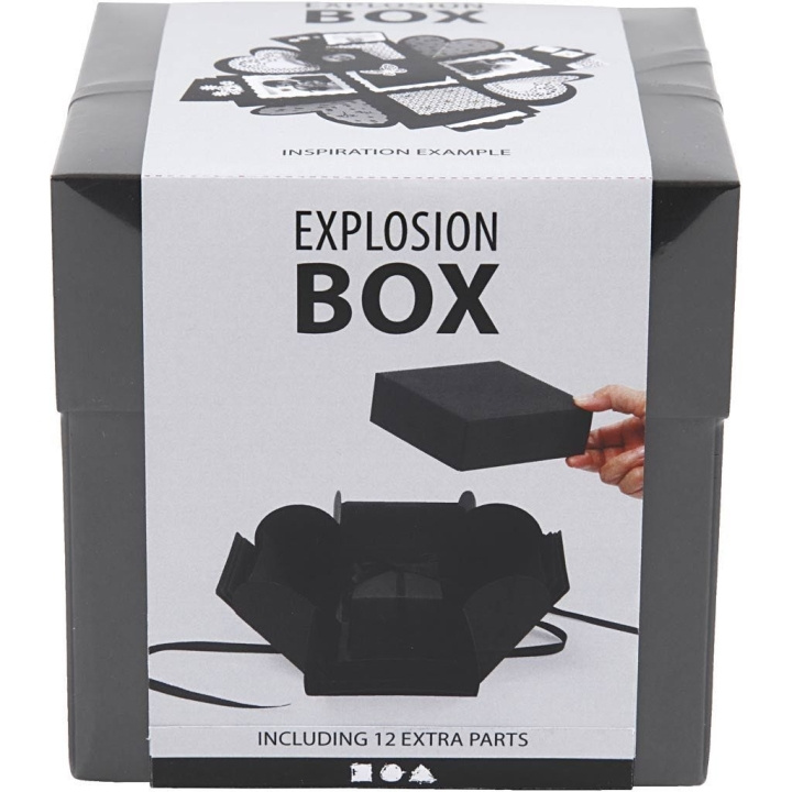 Creative Toys Explosion box - Black (25378) in the group Sport, leisure & Hobby / Fun stuff / Fun stuff at TP E-commerce Nordic AB (D31100)