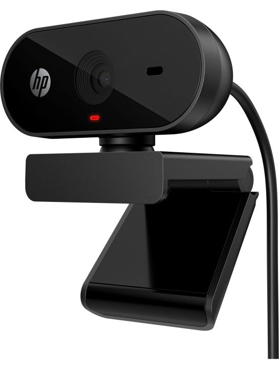 HP 320 FHD Webcam, Black in the group COMPUTERS & PERIPHERALS / Computer accessories / Web cameras at TP E-commerce Nordic AB (D31125)