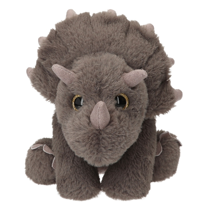 Dino World Plush Floppy Triceratops 25 cm - (0413435) in the group TOYS, KIDS & BABY PRODUCTS / Baby toys / stuffed animals at TP E-commerce Nordic AB (D31172)