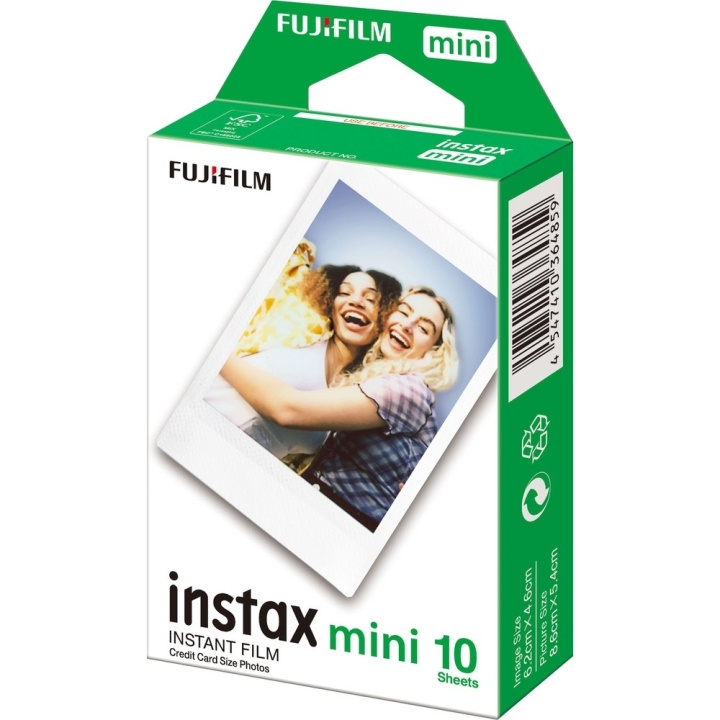 Fuji Instax mini film 10shots in the group HOME ELECTRONICS / Photo & Video / Photo equipment at TP E-commerce Nordic AB (D31205)
