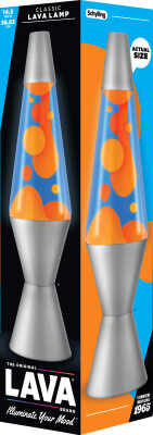 Lavazza Lamp Classic - Orange/Blue - 37 cm in the group TOYS, KIDS & BABY PRODUCTS / Children\'s room / Baby lamps / Table lamps at TP E-commerce Nordic AB (D31263)