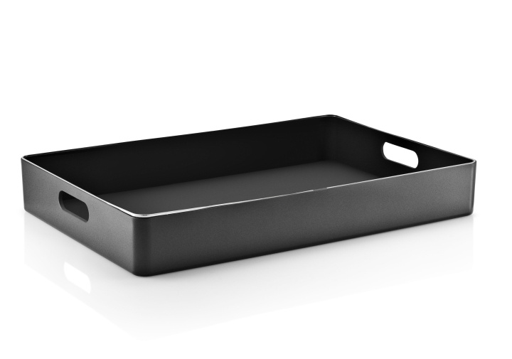 Eva Solo Serving Tray 34 × 50 cm – Black – Non-Slip & Stylish in the group HOME, HOUSEHOLD & GARDEN / Kitchen utensils / Other kitchen tools at TP E-commerce Nordic AB (D31289)