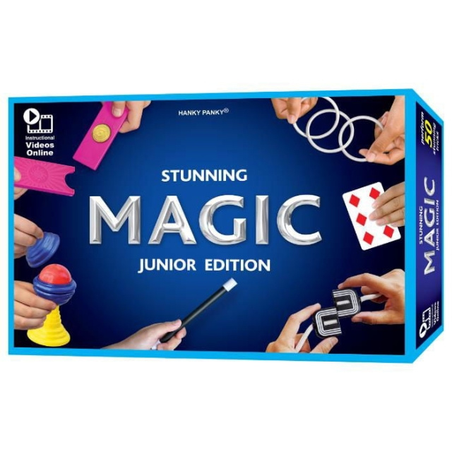 Hanky Panky Toys Stunning Magic - Junior Edition 50 tricks (29038) in the group TOYS, KIDS & BABY PRODUCTS / Games / Board games at TP E-commerce Nordic AB (D31351)