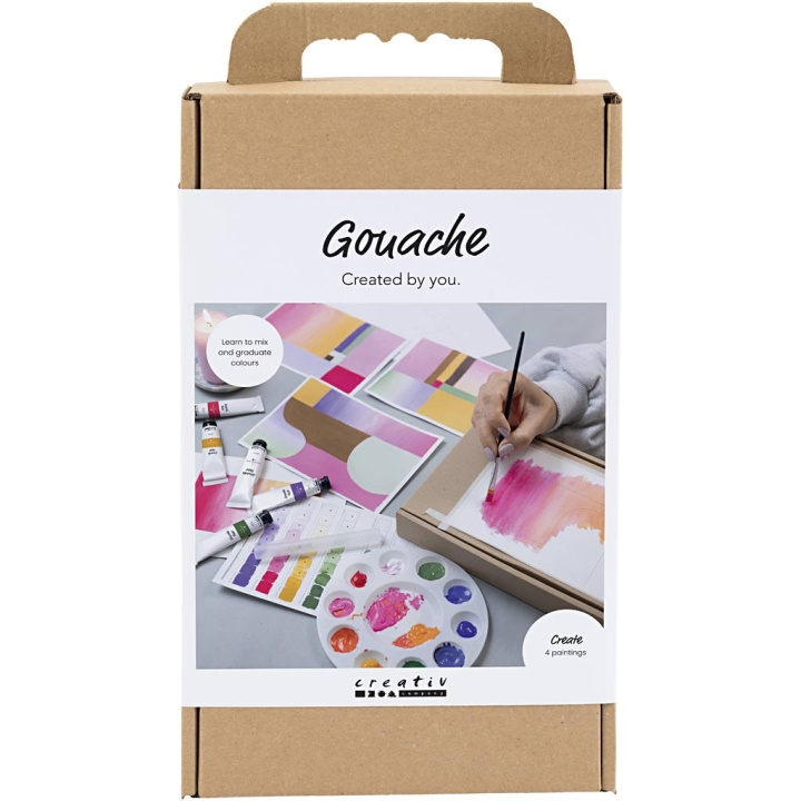 Craft Kit Gouache - Paintings - assorted colours (977851) in the group TOYS, KIDS & BABY PRODUCTS / Toys / Crafts at TP E-commerce Nordic AB (D31397)