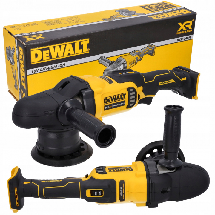 DeWALT DCM848N-XJ Polisher in the group HOME, HOUSEHOLD & GARDEN / Tools / Other power tools at TP E-commerce Nordic AB (D31429)