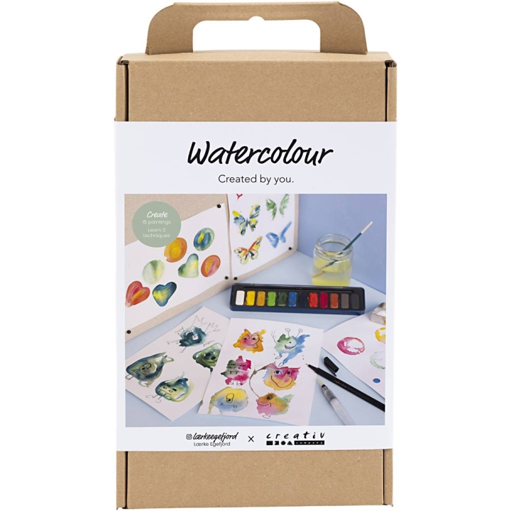 Creative Toys Creativ - Craft Kit Watercolour, 1 pack - (977768) in the group TOYS, KIDS & BABY PRODUCTS / Toys / Crafts at TP E-commerce Nordic AB (D31438)