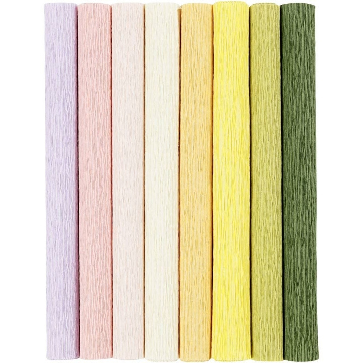 Creative Toys Crepe Paper - Pastel Colours (209001) in the group TOYS, KIDS & BABY PRODUCTS / Toys / Crafts at TP E-commerce Nordic AB (D31491)