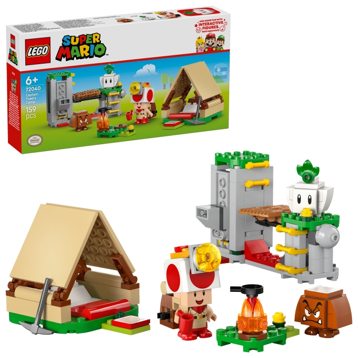 LEGO Super Mario - Captain Toad\'s Camp (72040) in the group TOYS, KIDS & BABY PRODUCTS / Toys / Building toys / Lego at TP E-commerce Nordic AB (D31499)