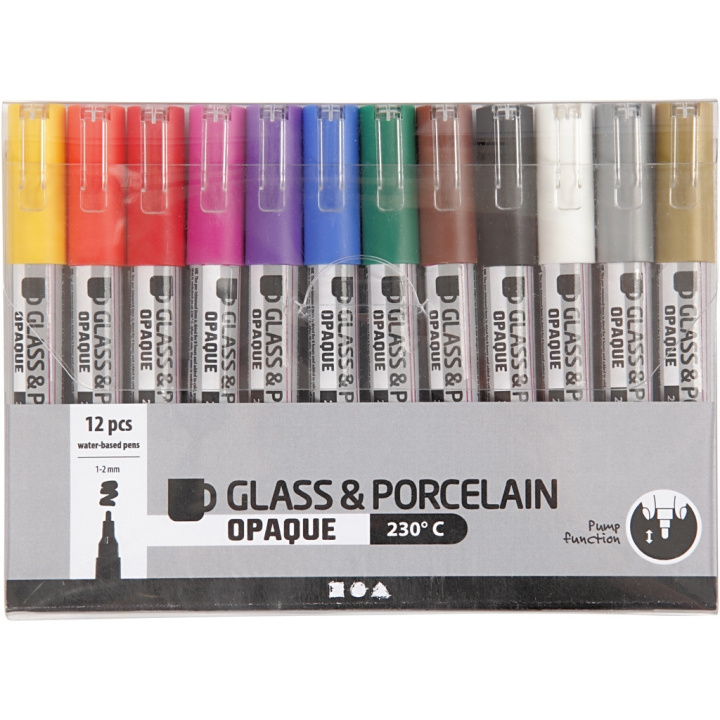 Creative Toys Glass & Porcelain Pens (31334) in the group TOYS, KIDS & BABY PRODUCTS / Toys / Crafts at TP E-commerce Nordic AB (D31541)