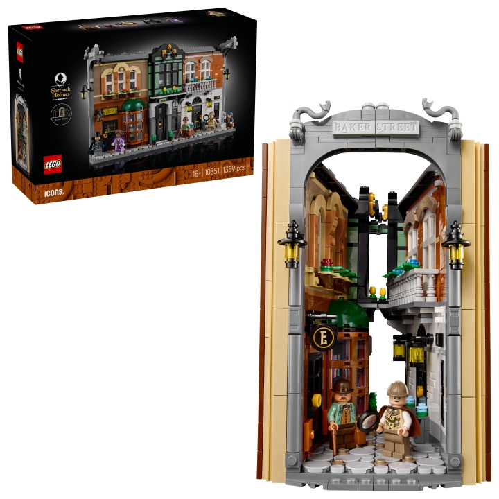 LEGO Icons - Sherlock Holmes: Book Nook (10351) in the group TOYS, KIDS & BABY PRODUCTS / Toys / Building toys / Lego at TP E-commerce Nordic AB (D31546)