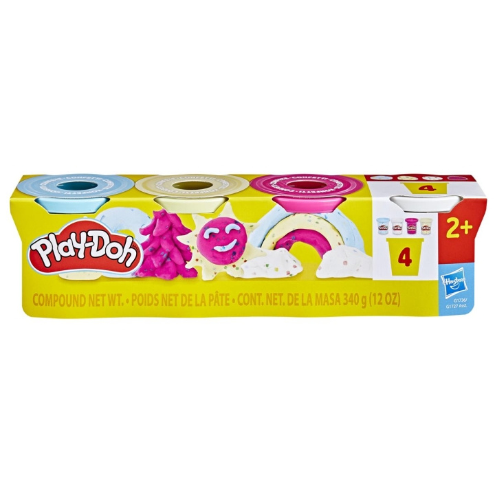 PLAY-DOH Specialty Compound Confetti 4 Pack Fun in the group TOYS, KIDS & BABY PRODUCTS / Toys / Play set at TP E-commerce Nordic AB (D31595)