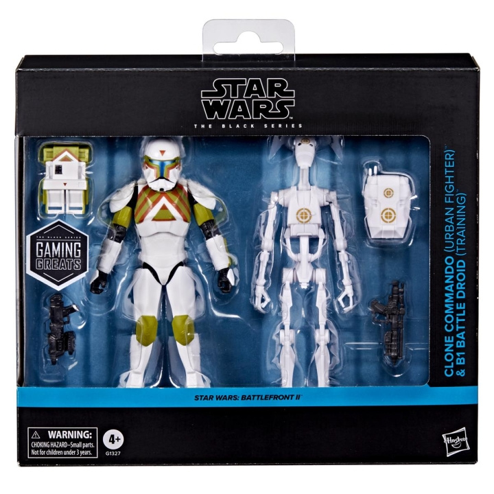 Star Wars The Black Series 6 Inch Figure Clone Commando & B1 Battle Droid in the group TOYS, KIDS & BABY PRODUCTS / Toys / Figures, Miniatures & accessories at TP E-commerce Nordic AB (D31634)