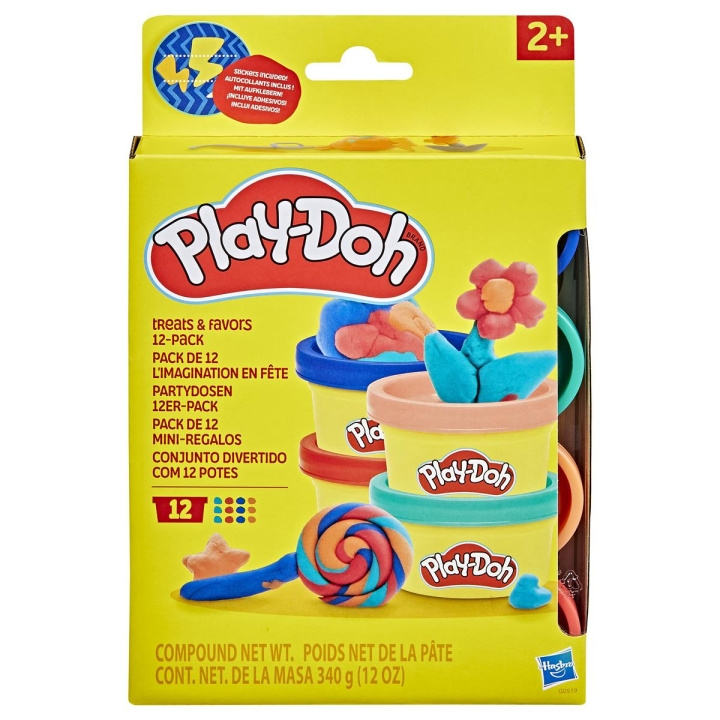 PLAY-DOH Treats And Favors 12 Pack in the group TOYS, KIDS & BABY PRODUCTS / Toys / Play set at TP E-commerce Nordic AB (D31660)