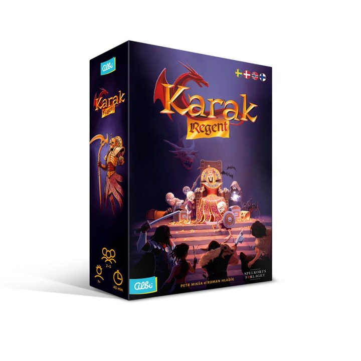 SPELKORTSFÖRLAGET Board Game Karak: Regent (Expansion Pack) (SE/FI/DK/NO) in the group TOYS, KIDS & BABY PRODUCTS / Games / Board games at TP E-commerce Nordic AB (D31686)