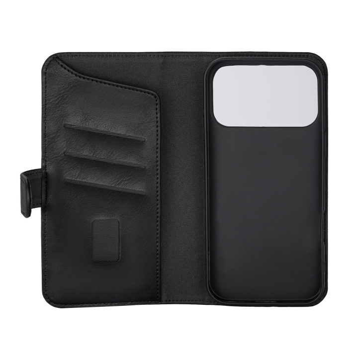 Gear Wallet Case 3 Card Slots Magseries Black - iPhone 17 Pro Max in the group SMARTPHONE & TABLETS / Phone cases / Apple / iPhone 17 at TP E-commerce Nordic AB (D31759)
