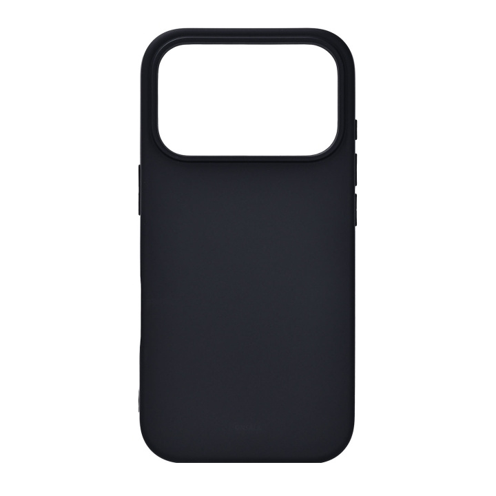 Onsala Phone Case with Silicone Feel Black - iPhone 17 Pro in the group SMARTPHONE & TABLETS / Phone cases / Apple / iPhone 17 at TP E-commerce Nordic AB (D31765)