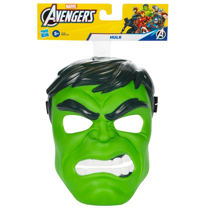 Marvel Mask Avengers Hulk in the group TOYS, KIDS & BABY PRODUCTS / Toys / Masquerade costumes at TP E-commerce Nordic AB (D31828)