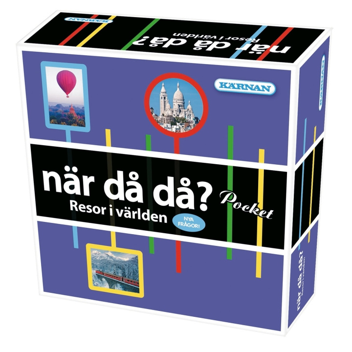 Egmont Spel När Då Då?-pocket Resor i Världen (Nya frågor) (SE) in the group TOYS, KIDS & BABY PRODUCTS / Games / Board games at TP E-commerce Nordic AB (D31887)