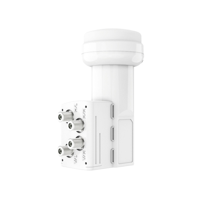Hama Universal LNB Quad White in the group HOME ELECTRONICS / Audio & Picture / TV & Accessories / Antennas & Accessories at TP E-commerce Nordic AB (D31966)